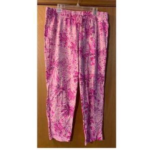 Lilly Pulitzer Emora knit pant EUC size XL